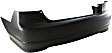 Rear Primed Bumper Cover, Sedan, Japan/USA Built Vehicles