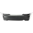 Rear Primed Bumper Cover, Coupe