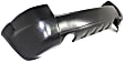 Rear Primed Bumper Cover, 6 Cyl., 2.7L Engine, With Dual Exhaust Holes, Without Parking Aid Sensor Holes