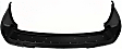 Rear Primed Bumper Cover, 6 Cyl., 3.5L Engine, With Step Pad Provision And Molding Holes