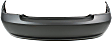 Rear Primed Bumper Cover, Sedan