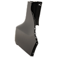Rear, Passenger Side Bumper End, Primed Plastic