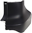 Rear, Passenger Side Bumper End, Primed Plastic CAPA Certified