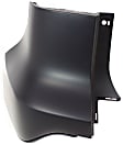 Rear, Driver Side Bumper End, Primed Plastic