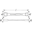 Box Wrench E14 X E18 External TORX - Replaces OE Number 609-E14XE18