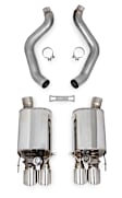 2006 Chevrolet Corvette - Axle-Back, Exhaust System, 6.0L 8Cyl, Made of Stainless Steel
