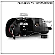 2001 Ford F-150 - Driver and Passenger Side Halogen Headlight, Without bulb(s), Smoked Lens, Black Interior, Xtune Series