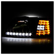 2001 Ford F-150 - Driver and Passenger Side Halogen Headlight, Without bulb(s), Smoked Lens, Black Interior, Xtune Series