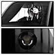 2001 Ford F-150 - Driver and Passenger Side Halogen Headlight, Without bulb(s), Smoked Lens, Black Interior, Xtune Series