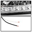 2002 Ford Expedition - Driver and Passenger Side Halogen Headlight, Without bulb(s), Clear Lens, Chrome Interior, Xtune Series