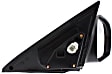 Coupe Passenger Side Mirror, Power Adjust, Non-Heated, Non-Folding, Paintable, No Signal Light, No Memory, No Puddle Light, No Auto-Dim, No Blind Spot Feature