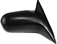 Sedan Passenger Side Mirror, Power Adjust, Non-Heated, Non-Folding, Paintable, No Signal Light, No Memory, No Puddle Light, No Auto-Dimming, No Blind Spot Feature