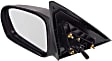 Sedan Driver Side Mirror, Manual Adjust, Non-Heated, Non-Folding, Paintable, No Signal Light, No Memory, No Puddle Light, No Auto-Dim, No Blind Spot Feature