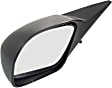 Sedan Driver Side Mirror, Manual Adjust, Non-Heated, Non-Folding, Paintable, No Signal Light, No Memory, No Puddle Light, No Auto-Dim, No Blind Spot Feature