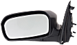 Sedan Driver Side Mirror, Power Adjust, Non-Heated, Manual Folding, Paintable, No Signal Light, No Memory, No Puddle Light, No Auto-Dim, No Blind Spot Feature