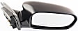2003-2005 Honda Civic - Sedan Passenger Side Mirror, Power Adjust, Non-Heated, Manual Folding, Paintable, No Signal Light, Without Memory Recall, No Puddle Light, No Auto-Dimming, No Blind Spot Feature
