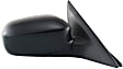 2003-2005 Honda Civic - Sedan Passenger Side Mirror, Power Adjust, Non-Heated, Manual Folding, Paintable, No Signal Light, Without Memory Recall, No Puddle Light, No Auto-Dimming, No Blind Spot Feature