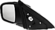 Driver Side Mirror, Power Adjust, Non-Heated, Manual Folding, Paintable, No Signal Light, No Memory, No Puddle Light, No Auto-Dimming, No Blind Spot Feature