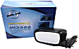 Driver Side Mirror, Power Adjust, Non-Heated, Manual Folding, Paintable, No Signal Light, No Memory, No Puddle Light, No Auto-Dimming, No Blind Spot Feature