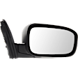 2007 Honda Accord - Passenger Side Mirror,  Japan or USA Built Vehicle, Original Equipment for Non-Hybrid Models, Hybrid Model, Power Adjust, Non-Heated, Paintable, Manual Folding, No Signal Light, No Blind Spot Feature, No Memory, No Puddle Light, No Au
