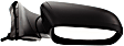 Passenger Side Mirror, Manual Adjust, Non-Heated, Manual Folding, Paintable, No Signal Light, No Memory, No Puddle Light, No Auto-Dimming, No Blind Spot Feature