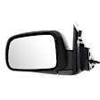 Driver Side Mirror, Power Adjust, Non-Heated, Manual Folding, Paintable, No Signal Light, No Memory, No Puddle Light, No Auto-Dim, No Blind Spot Feature