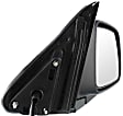 Passenger Side Mirror, Power Adjust, Non-Heated, Manual Folding, Paintable, No Signal Light, No Memory, No Puddle Light, No Auto-Dim, No Blind Spot Feature
