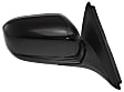2007 Honda Accord EX - Passenger Side Mirror, 4-Door Japan or USA Built Vehicle, Original Equipment for Non-Hybrid Models, Fits Hybrid Model, Power Adjust, Heated, Paintable, Manual Folding, No Signal Light, No Blind Spot Feature, No Memory, No Puddle Light