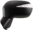 2006 Honda Civic - Driver Side Mirror, 4-Door Japan or USA Built Vehicle, Power Adjust, Non-Heated, Paintable, Manual Folding, In-housing Signal Light, No Blind Spot Feature, No Memory, No Puddle Light, No Auto-Dimming, Sedan