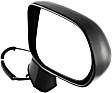 Sedan Passenger Side Mirror, Power Adjust, Non-Heated, Manual Folding, Paintable, No Signal Light, No Memory, No Puddle Light, No Auto-Dimming, No Blind Spot Feature