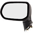 Sedan Driver Side Mirror, Manual Adjust, Non-Heated, Manual Folding, Textured Black, No Signal Light, No Memory, No Puddle Light, No Auto-Dim, No Blind Spot Feature