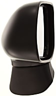 Sedan Driver Side Mirror, Manual Adjust, Non-Heated, Manual Folding, Textured Black, No Signal Light, No Memory, No Puddle Light, No Auto-Dim, No Blind Spot Feature