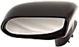 Sedan Driver Side Mirror, Manual Adjust, Non-Heated, Manual Folding, Textured Black, No Signal Light, No Memory, No Puddle Light, No Auto-Dim, No Blind Spot Feature