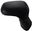 Sedan Passenger Side Mirror, Manual Adjust, Non-Heated, Manual Folding, Textured Black, No Signal Light, No Memory, No Puddle Light, No Auto-Dim, No Blind Spot Feature
