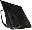 Driver Side Mirror, Manual Adjust, Non-Heated, Non-Folding, Textured Black, No Signal Light, No Memory, No Puddle Light, No Auto-Dim, No Blind Spot Feature