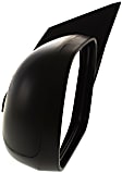 Driver Side Mirror, Manual Adjust, Non-Heated, Non-Folding, Textured Black, No Signal Light, No Memory, No Puddle Light, No Auto-Dim, No Blind Spot Feature