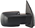 Passenger Side Mirror, Power, Manual Folding, Heated, Paintable, No Signal Light, No Memory, No Puddle Light, No Auto-Dimming, No Blind Spot Feature
