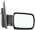 Passenger Side Mirror, Manual Adjust, Manual Folding, Non-Heated, Paintable, No Signal Light, No Memory, No Puddle Light, No Auto-Dimming, No Blind Spot Feature
