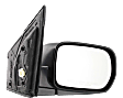 Passenger Side Mirror, Power Adjust, Manual Folding, Non-Heated, Paintable, No Signal Light, No Memory, No Puddle Light, No Auto-Dimming, No Blind Spot Feature, LX Model
