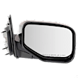 Passenger Side Mirror, Power, Manual Folding, Non-Heated, Paintable, No Signal Light, No Memory, No Puddle Light, No Auto-Dimming, No Blind Spot Feature
