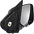 2006-2014 Honda Ridgeline - Passenger Side Mirror, Power, Manual Folding, Heated, Paintable, No Signal Light, No Memory, No Puddle Light, No Auto-Dimming, No Blind Spot Feature