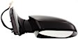 Sedan Passenger Side Mirror, Power Adjust, Heated, Manual Folding, Paintable, In-housing Signal Light, No Memory, No Puddle Light, No Auto-Dimming, No Blind Spot Feature