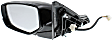 Driver Side Mirror, Power Adjust, Manual Folding, Heated, Paintable, In-housing Signal Light, No Memory, No Puddle Light, No Auto-Dimming, No Blind Spot Feature