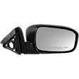 Coupe Passenger Side Mirror, Power Adjust, Non-Heated, Manual Folding, Paintable, No Signal Light, No Memory, No Puddle Light, No Auto-Dimming, No Blind Spot Feature