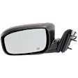 Coupe Driver Side Mirror, Power Adjust, Heated, Manual Folding, Paintable, No Signal Light, No Memory, No Puddle Light, No Auto-Dimming, No Blind Spot Feature