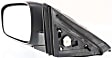 Coupe Driver Side Mirror, Power Adjust, Heated, Manual Folding, Paintable, No Signal Light, No Memory, No Puddle Light, No Auto-Dimming, No Blind Spot Feature