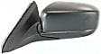 Coupe Driver Side Mirror, Power Adjust, Heated, Manual Folding, Paintable, No Signal Light, No Memory, No Puddle Light, No Auto-Dimming, No Blind Spot Feature