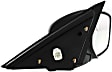 Sedan Passenger Side Mirror, Power Adjust, Non-Heated, Manual Folding, Paintable, No Signal Light, No Memory, No Puddle Light, No Auto-Dim, No Blind Spot Feature
