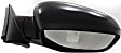 Sedan Passenger Side Mirror, Power Adjust, Non-Heated, Manual Folding, Paintable, No Signal Light, No Memory, No Puddle Light, No Auto-Dim, No Blind Spot Feature