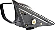 Sedan Driver Side Mirror, Power Adjust, Heated, Manual Folding, Paintable, No Signal Light, No Memory, No Puddle Light, No Auto-Dimming, No Blind Spot Feature